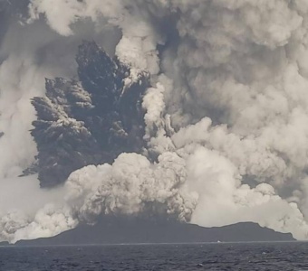 Éruption volcanique au royaume du Tonga